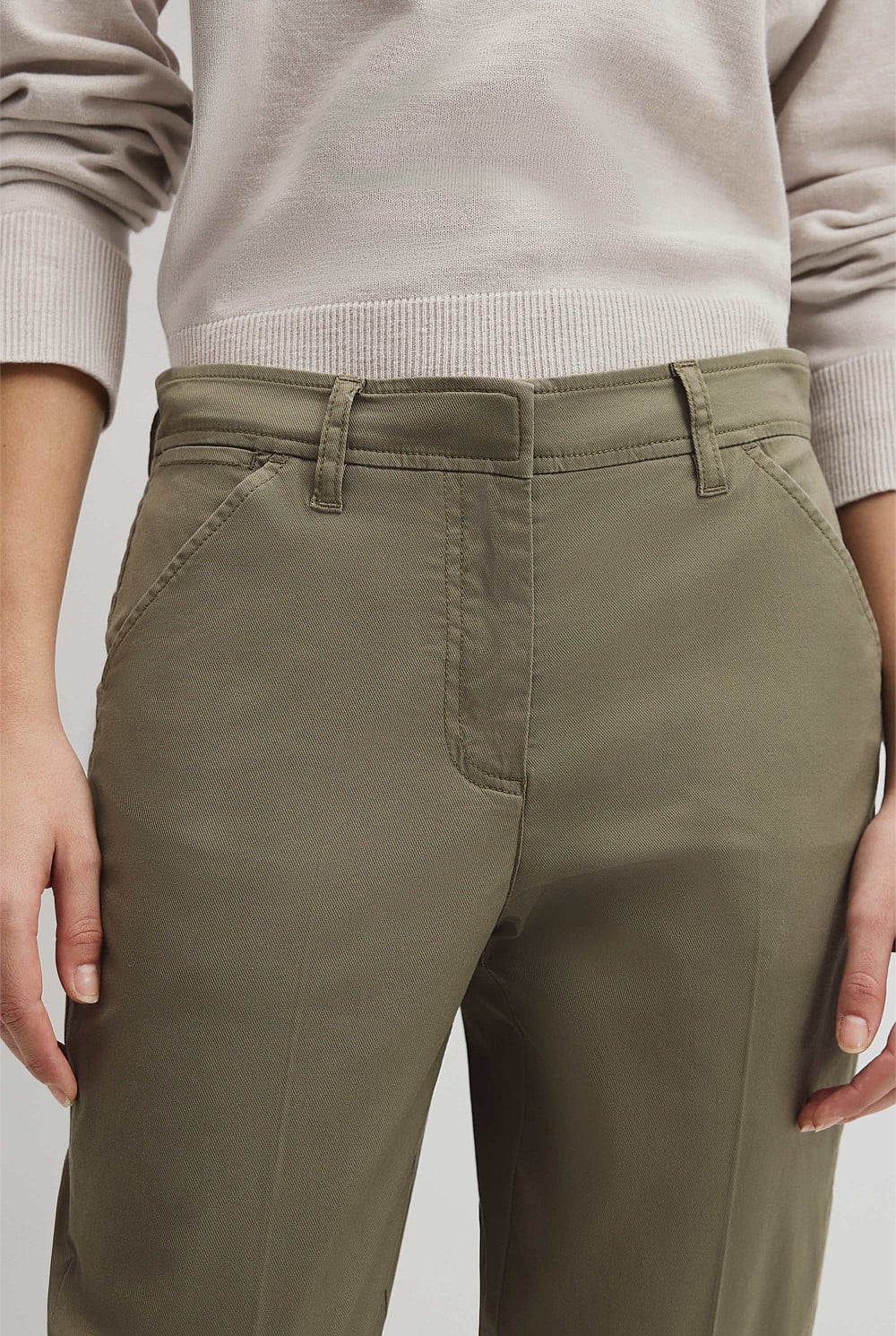 Australian Cotton Essential Twill Pant