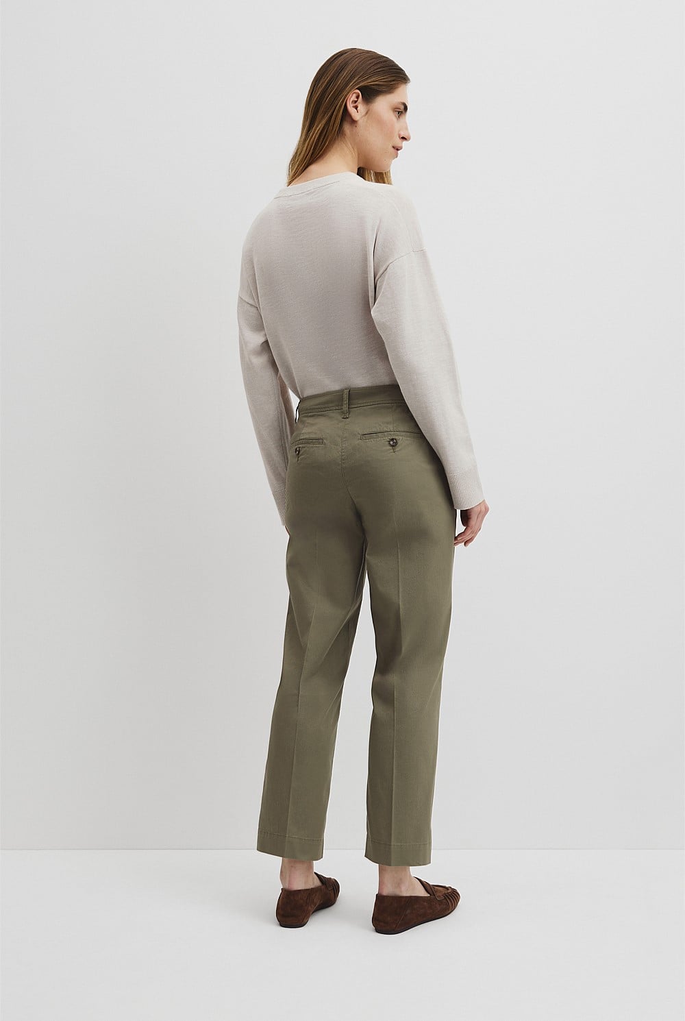 Australian Cotton Essential Twill Pant