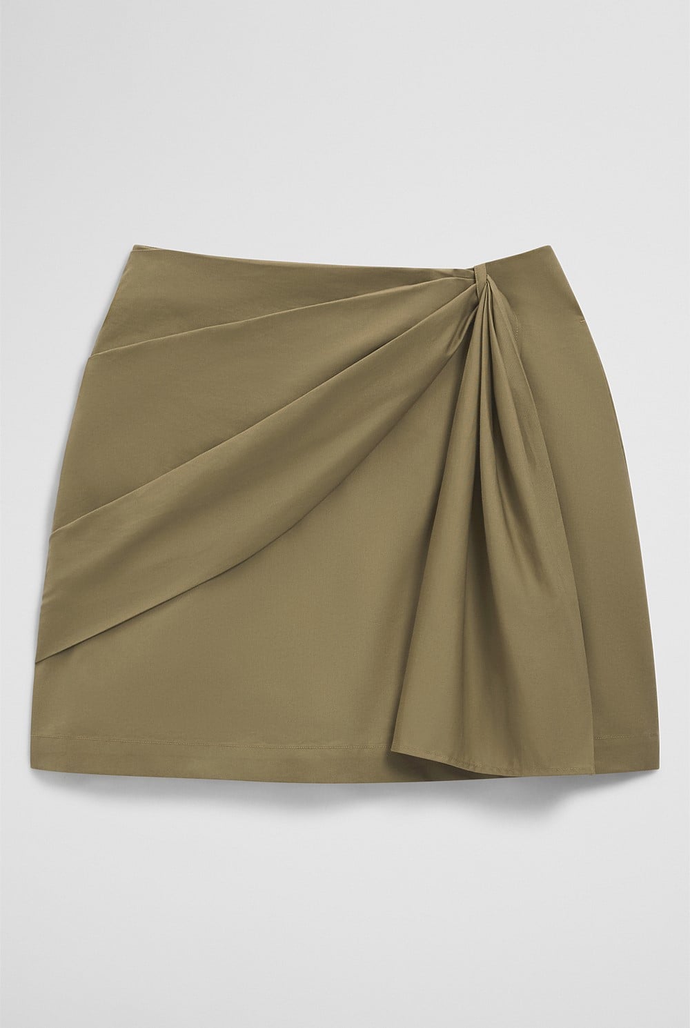 Bow Drape Skirt