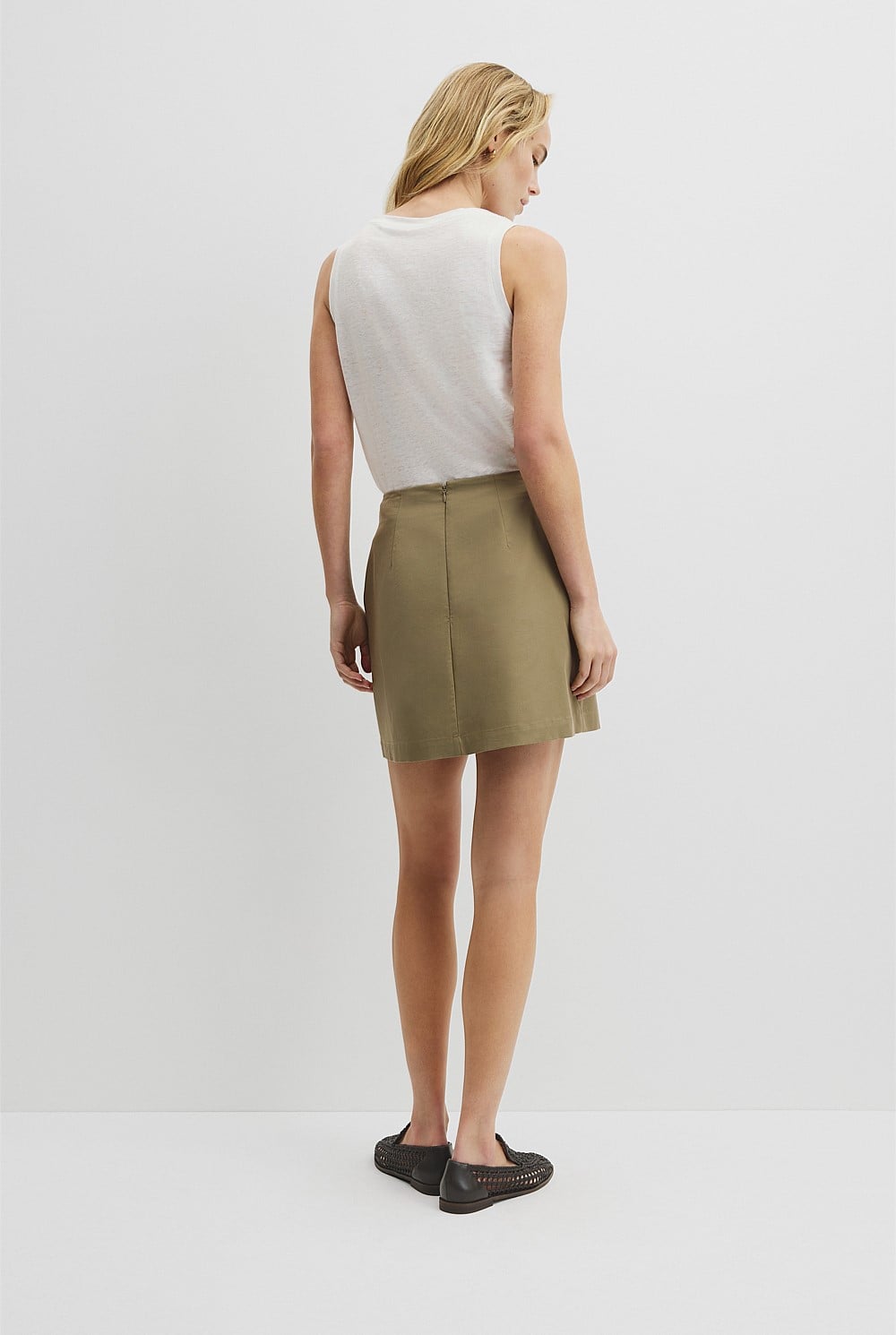 Bow Drape Skirt