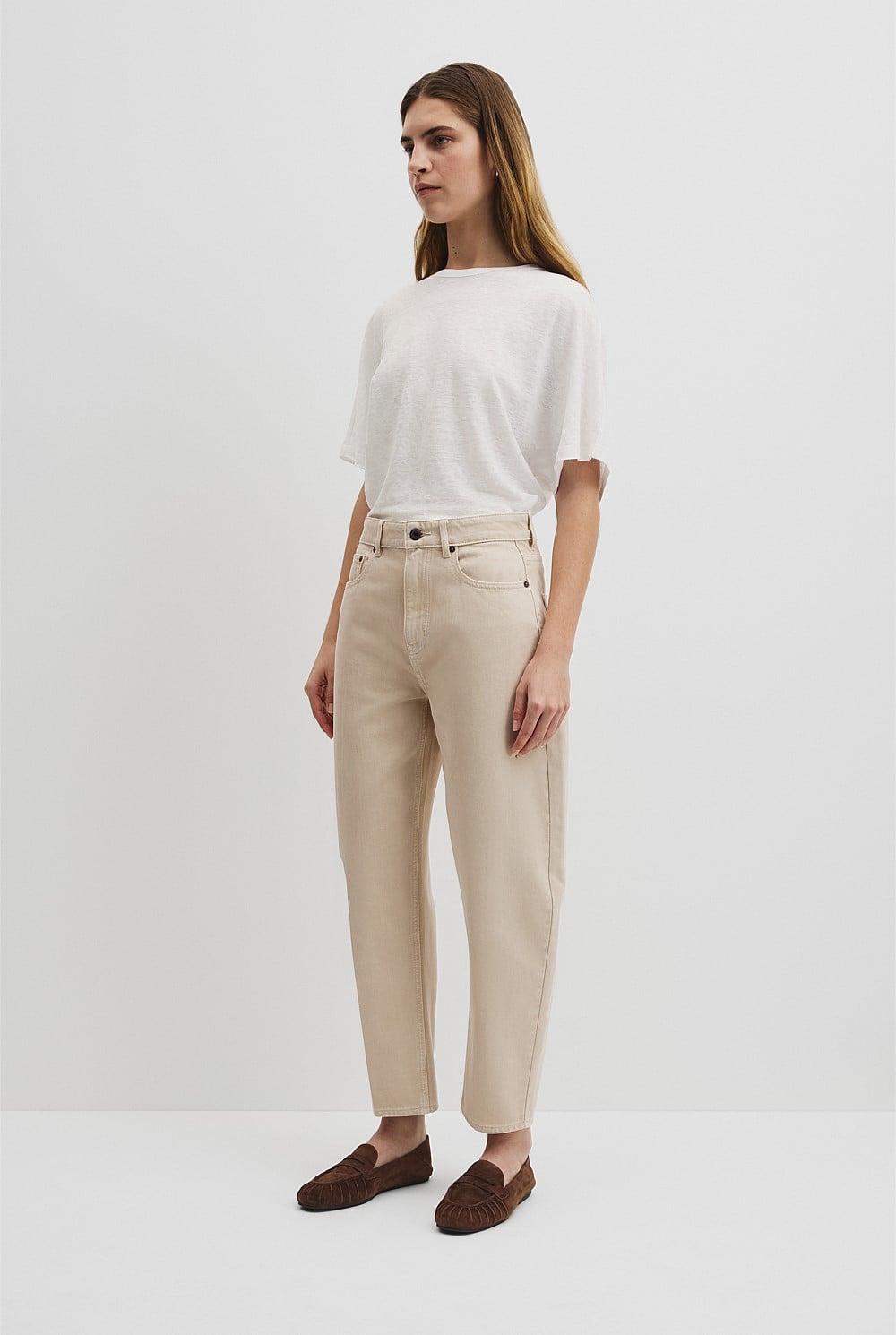 Tapered Barrel Jean