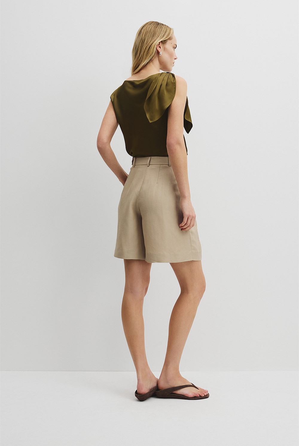 Twill Suit Short