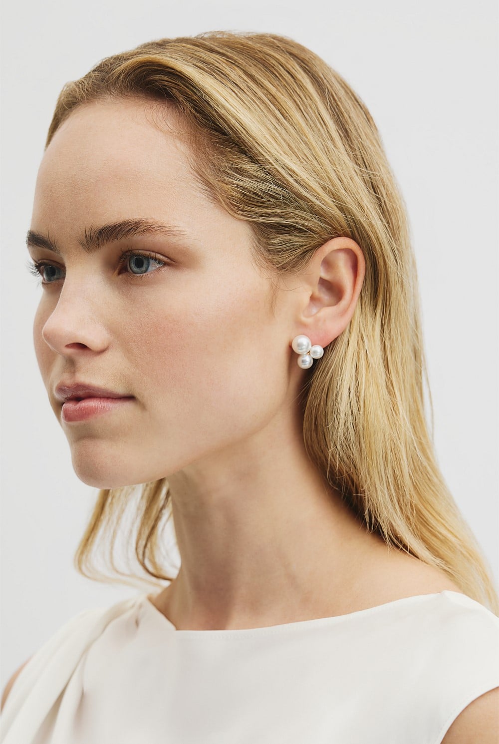 Ariel Mini Cluster Earring