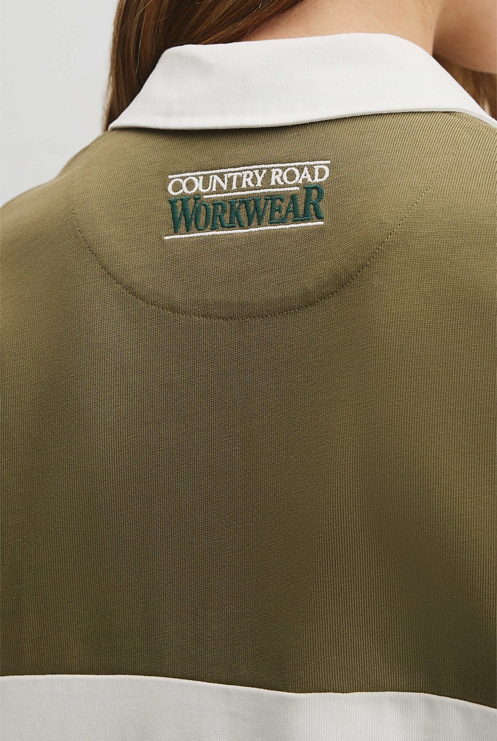 Australian Cotton Short Sleeve Workwear Block Rugby Polo
