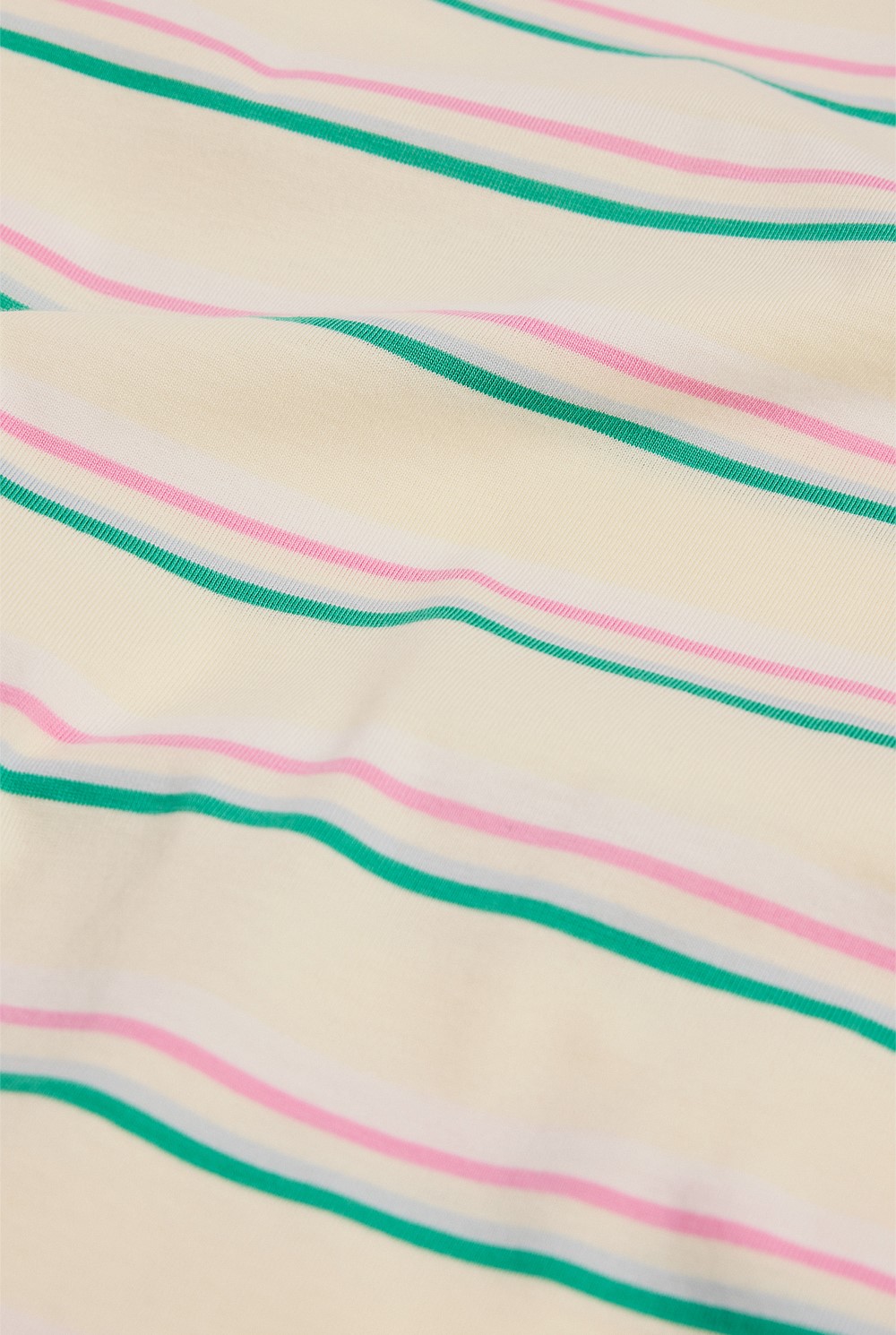 Teen Short Sleeve Oversized Stripe T-Shirt