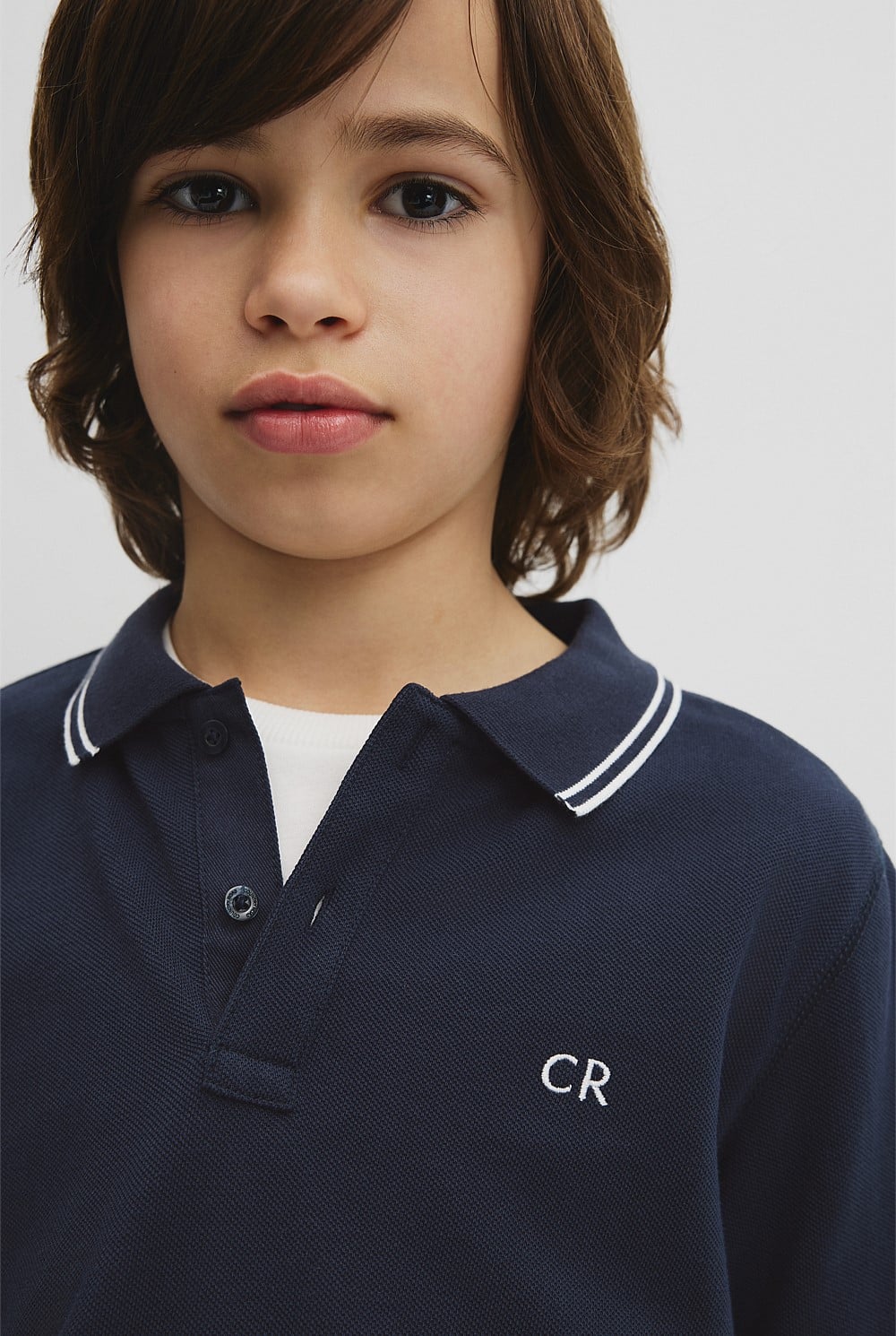 Short Sleeve Logo Polo