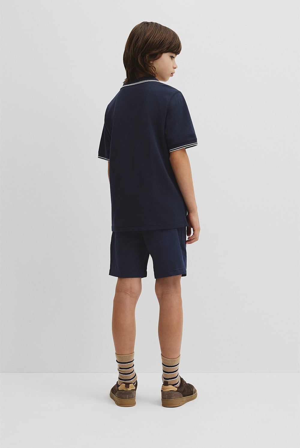 Short Sleeve Logo Polo