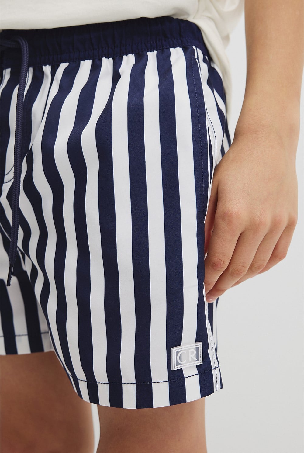 Teen Stripe Board Short