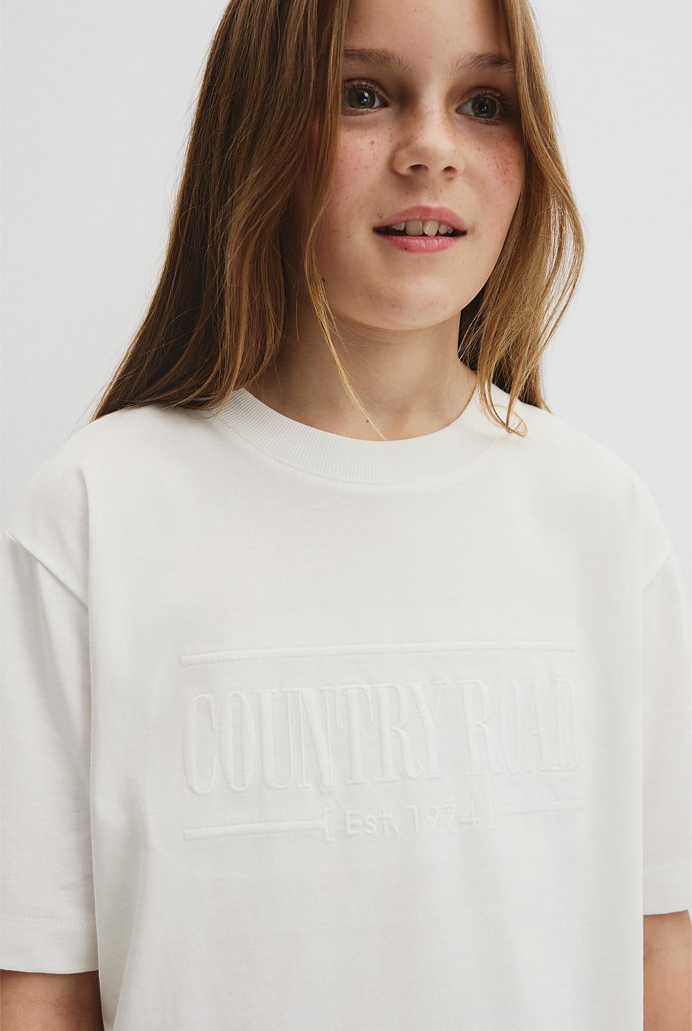 Teen Australian Cotton Short Sleeve Relaxed Heritage T-Shirt