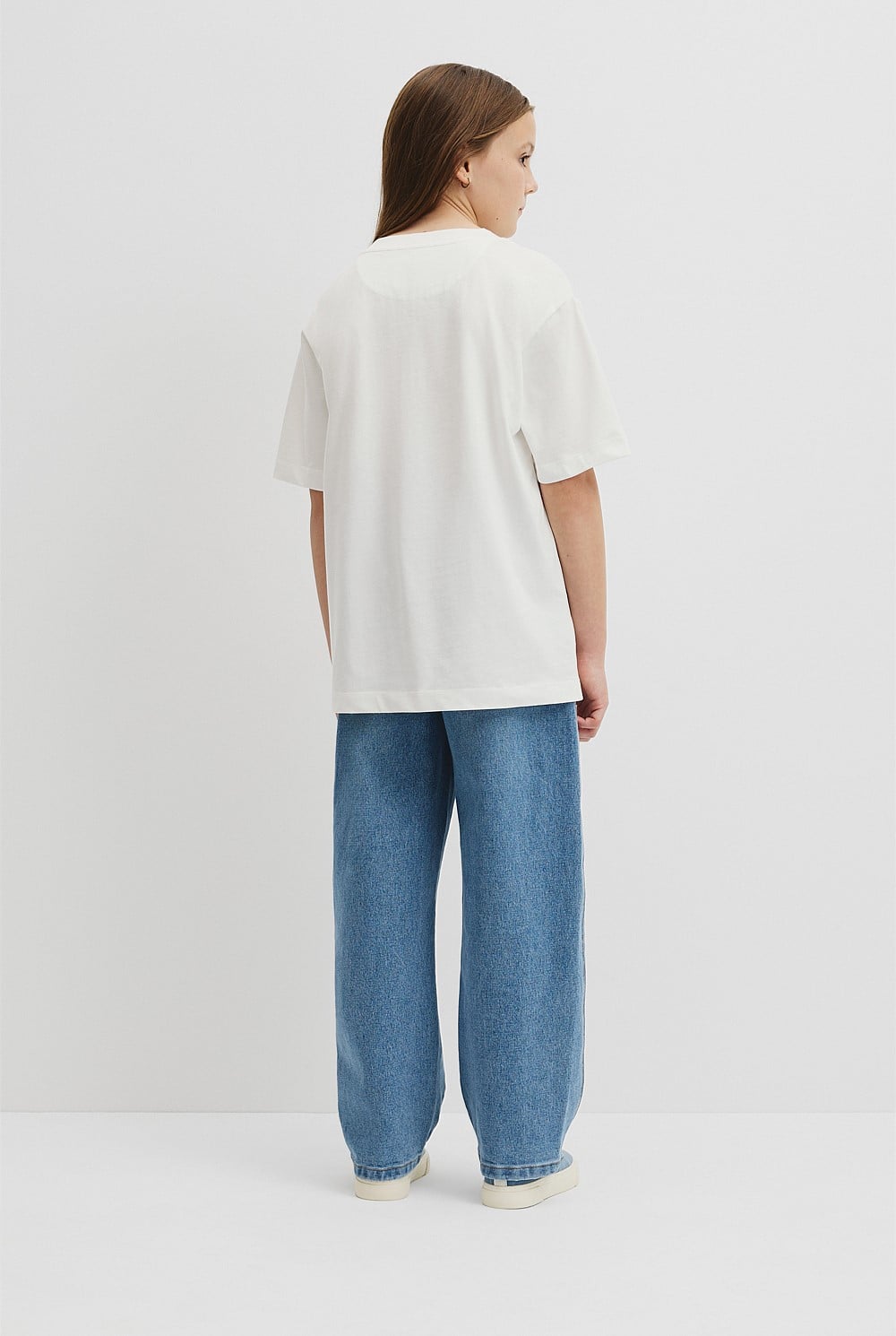 Teen Australian Cotton Short Sleeve Relaxed Heritage T-Shirt