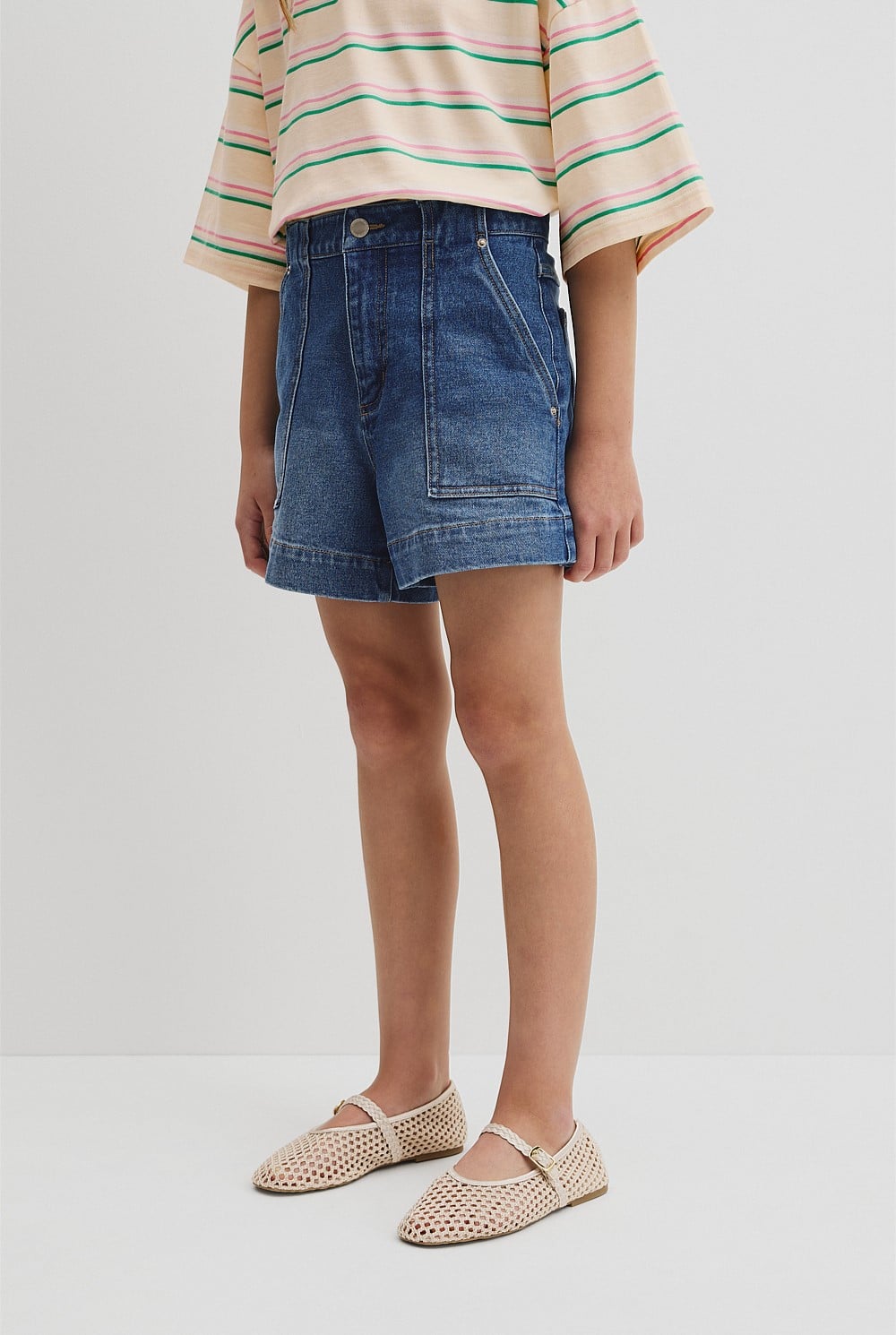 Teen Denim Short