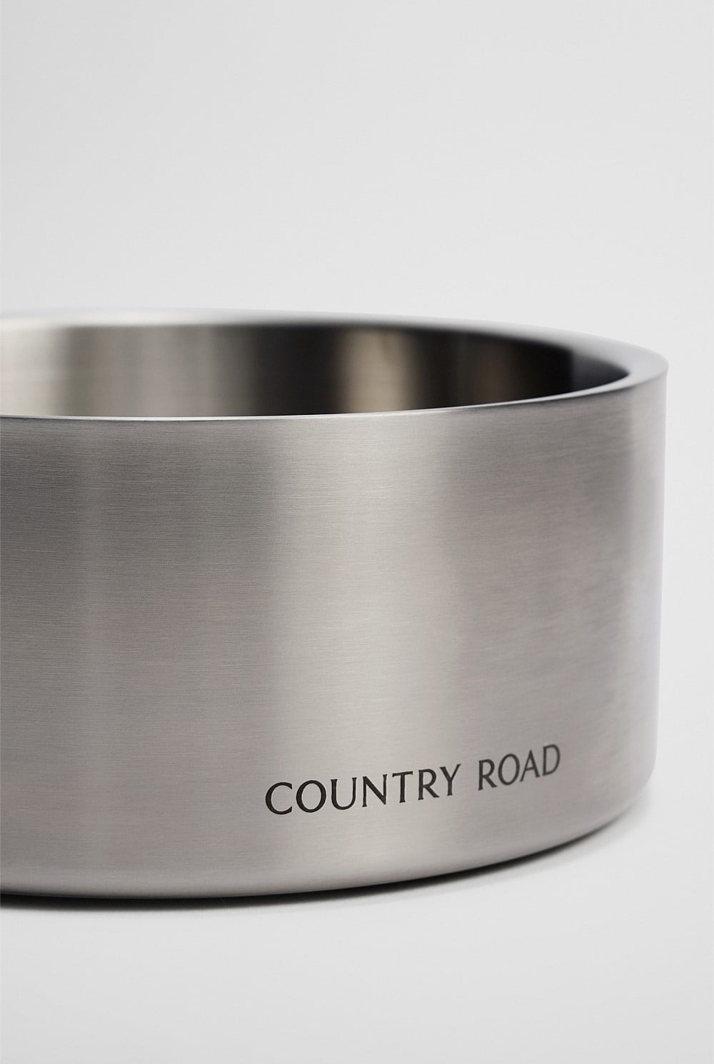 Axel Large Metallic Pet Bowl