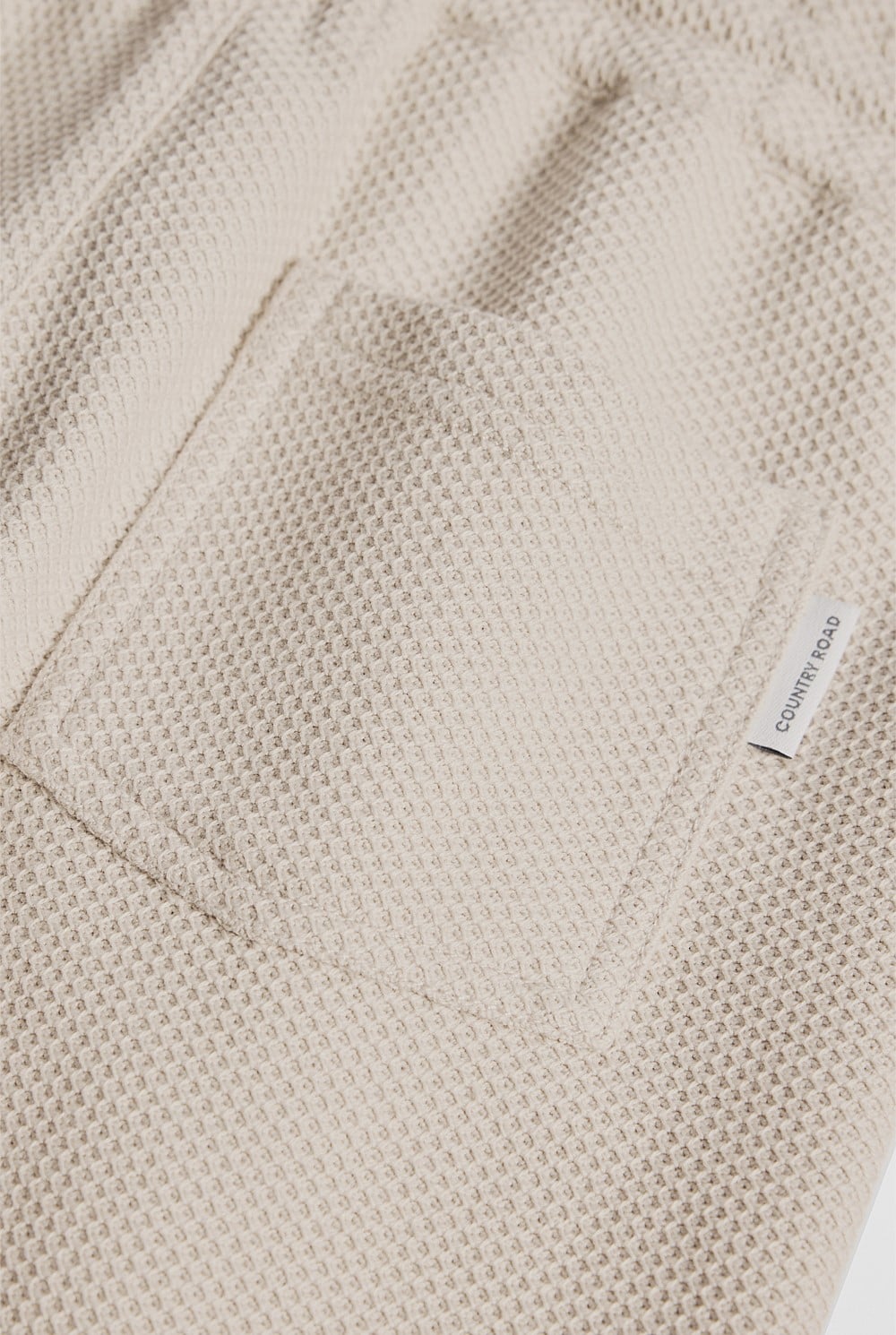 Organically Grown Cotton Waffle Short
