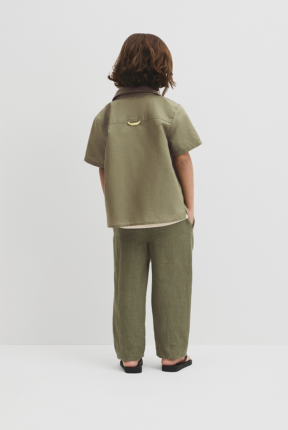 Short Sleeve Pocket Detail Shirt