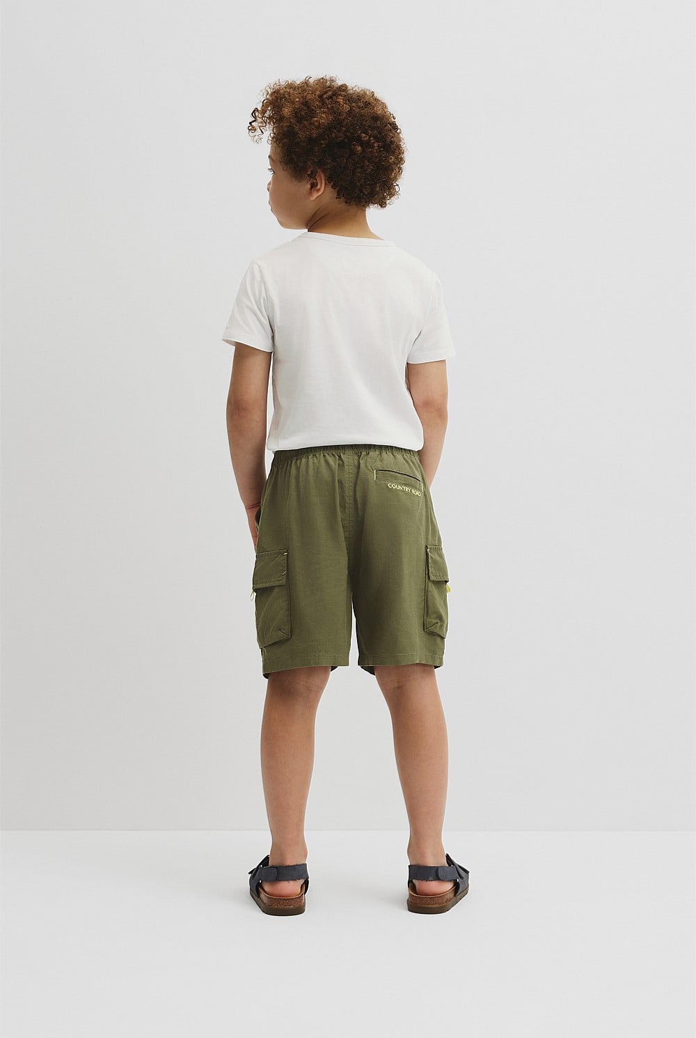 Contrast Cargo Pant Straight
