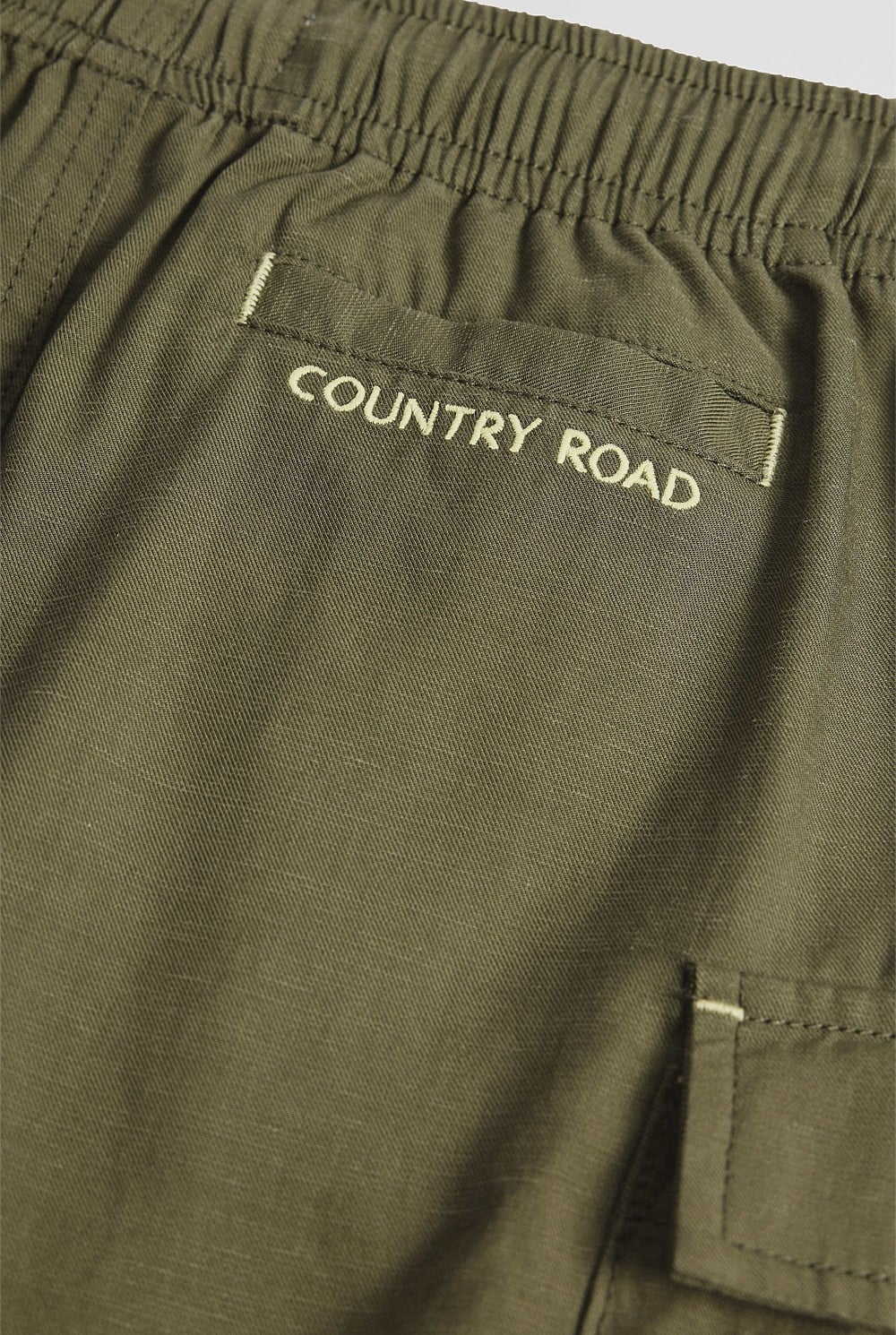 Contrast Cargo Pant Straight