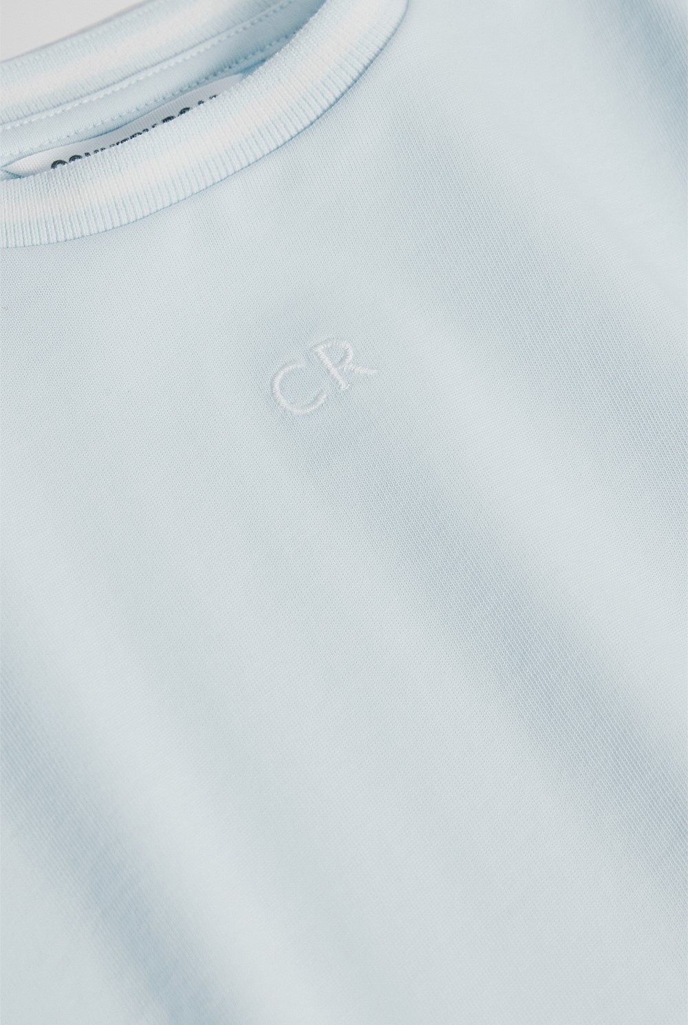 Australian Cotton Short Sleeve Crop Boxy T-Shirt
