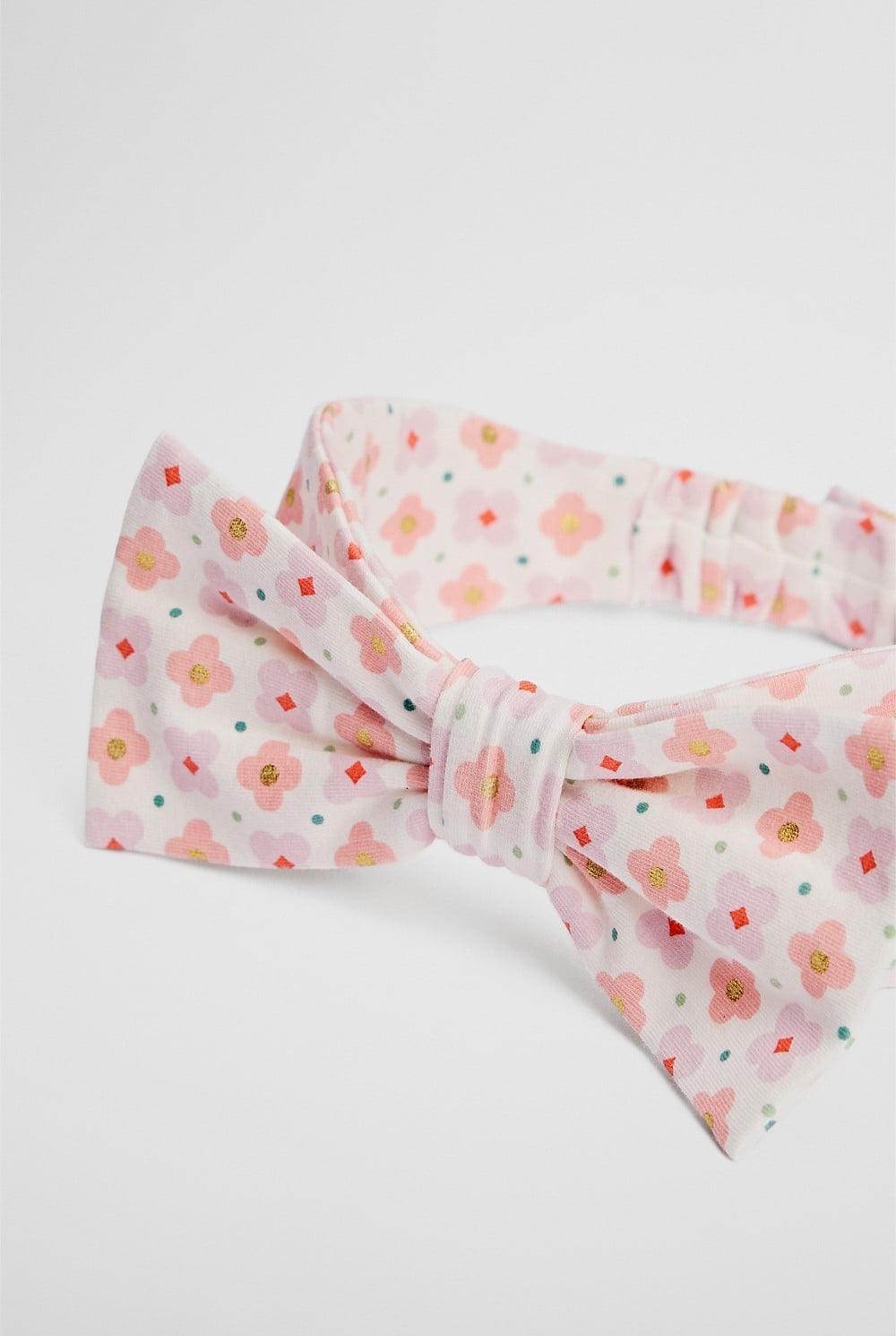 Organically Grown Cotton Blend Pointelle Headband