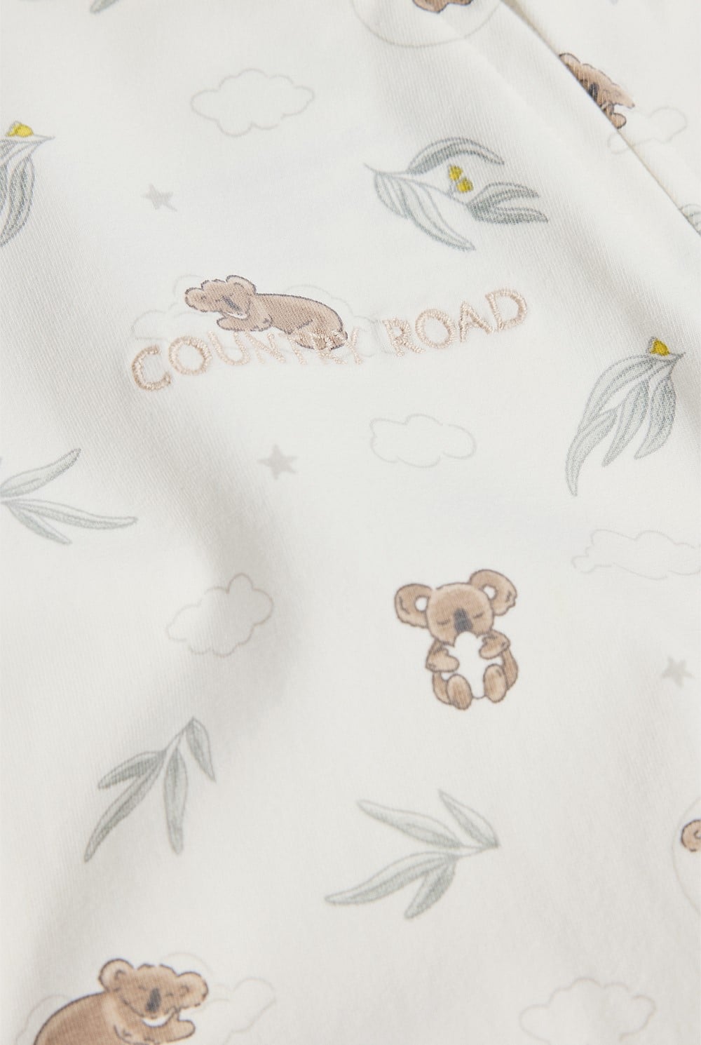 Organically Grown Cotton Jersey Print Jumpsuit