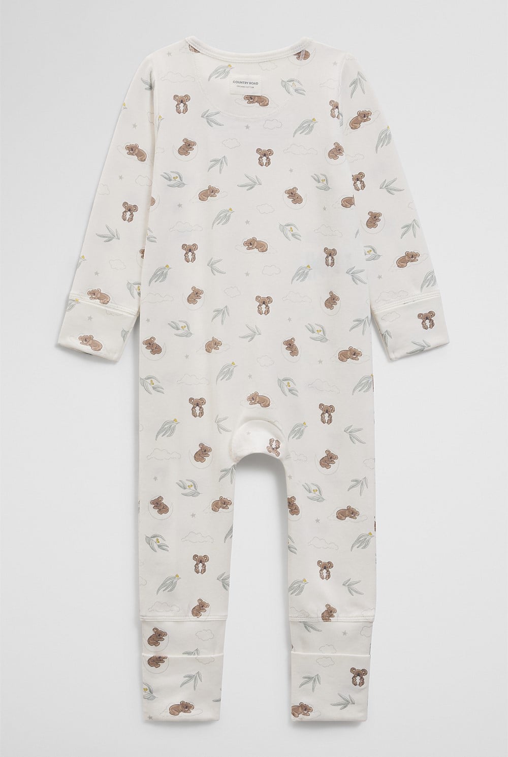Organically Grown Cotton Jersey Print Jumpsuit