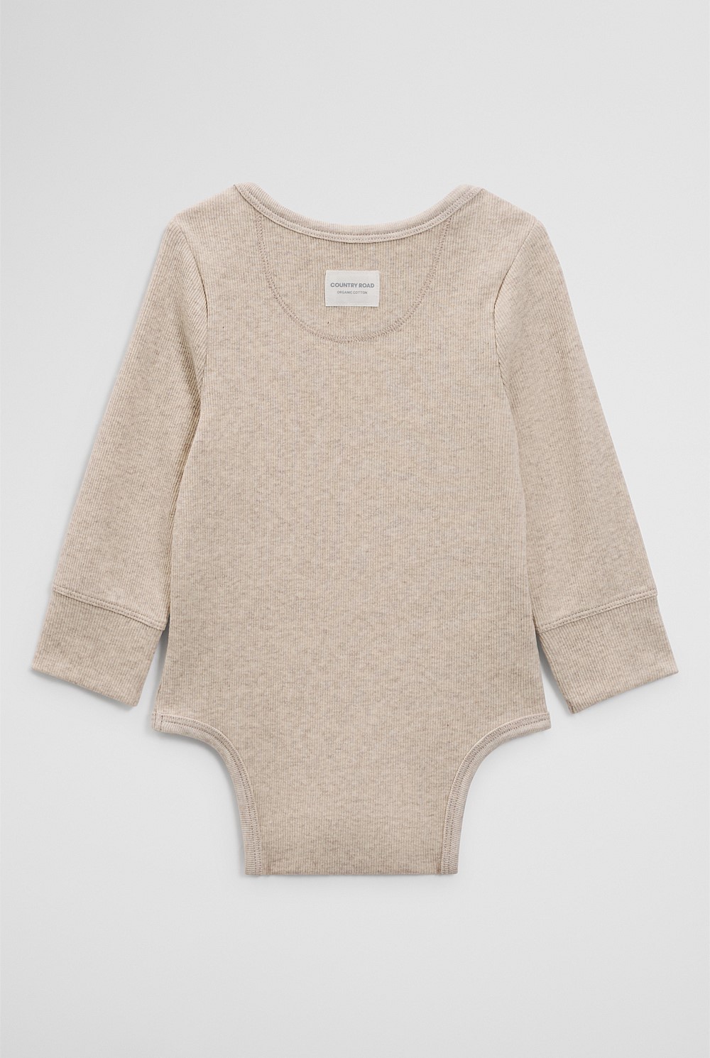 Long Sleeve Envelope Rib Bodysuit