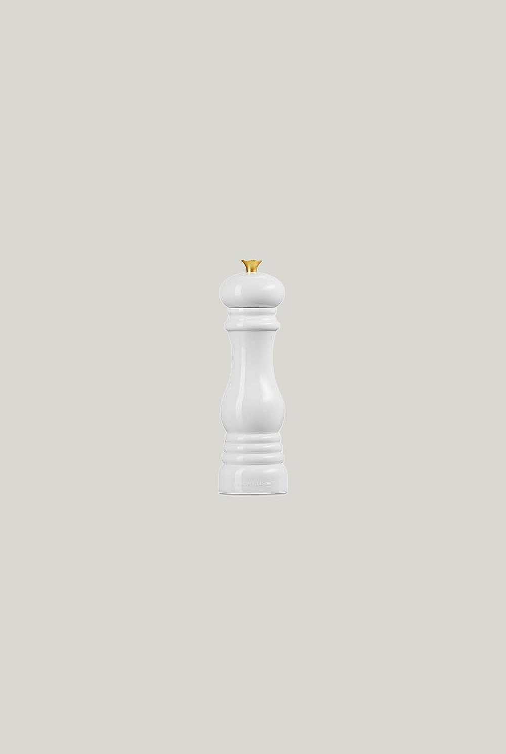 Salt Mill 21cm with Gold Knob