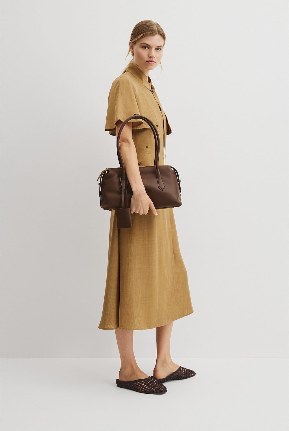 Billie Leather Shoulder Bag