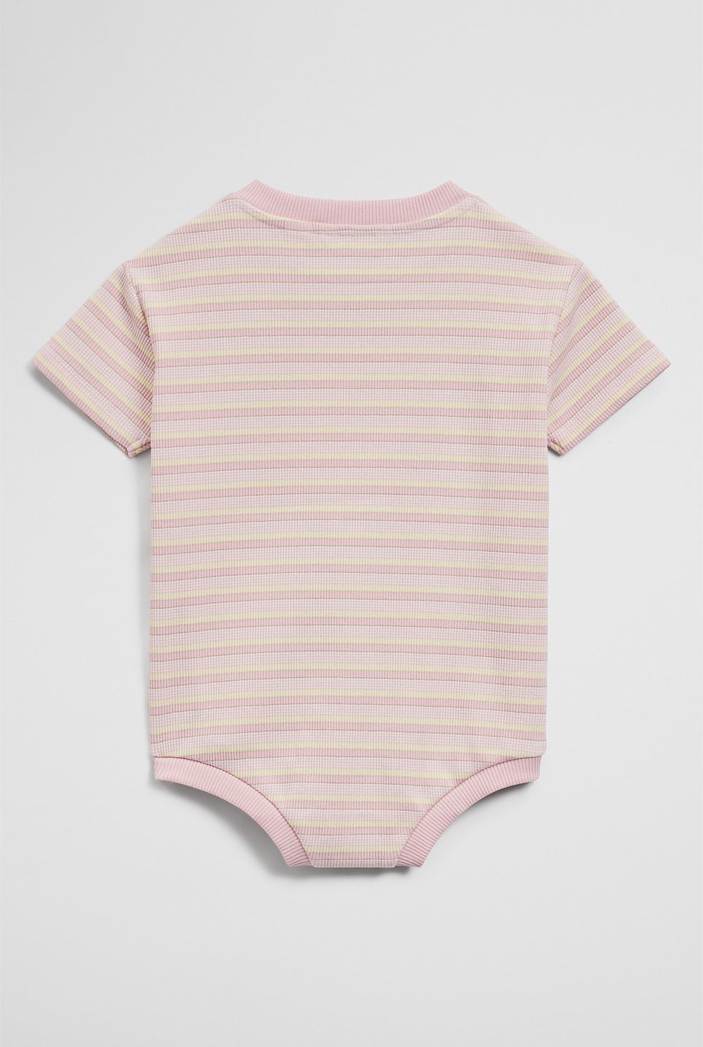 Short Sleeve Rib Oversized Bodysuit