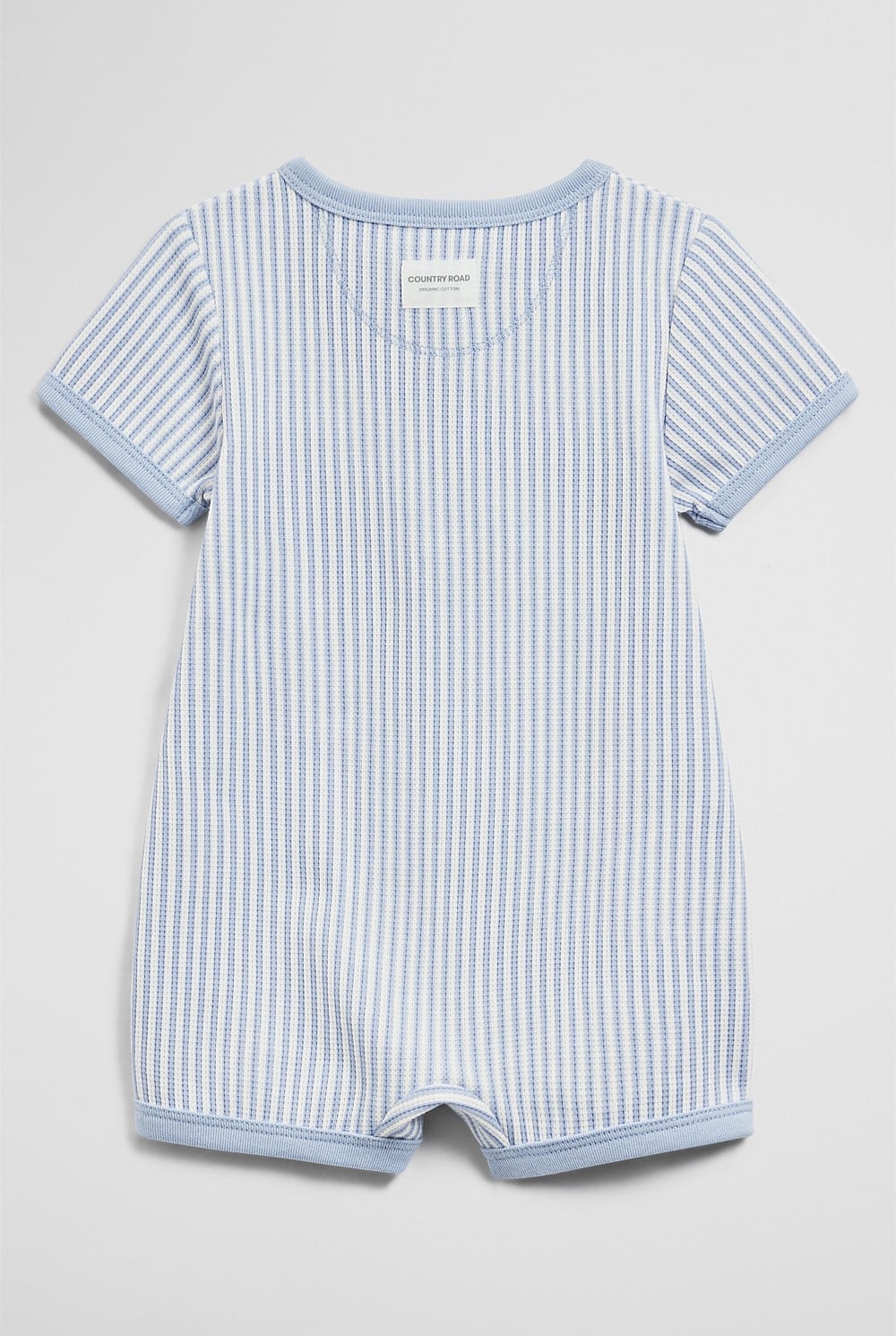 Short Sleeve Waffle Romper