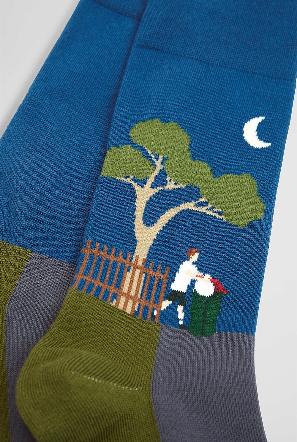 Asutralian Cotton Blend Bin Night Sock