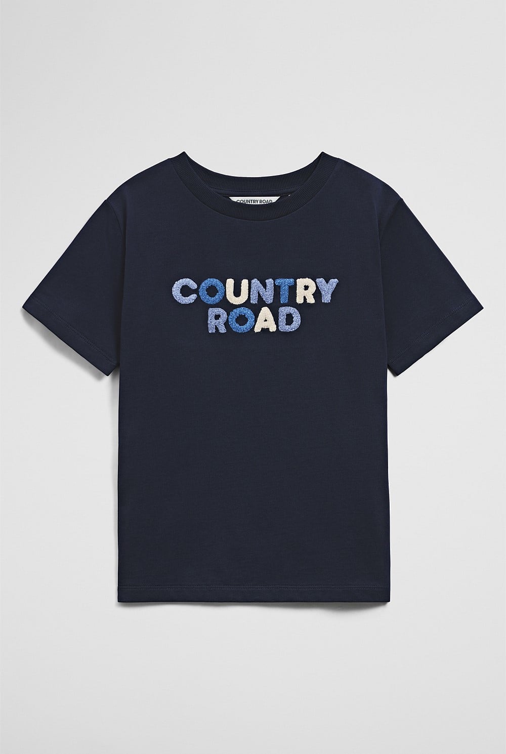 Australian Cotton Short Sleeve Boucle T-Shirt