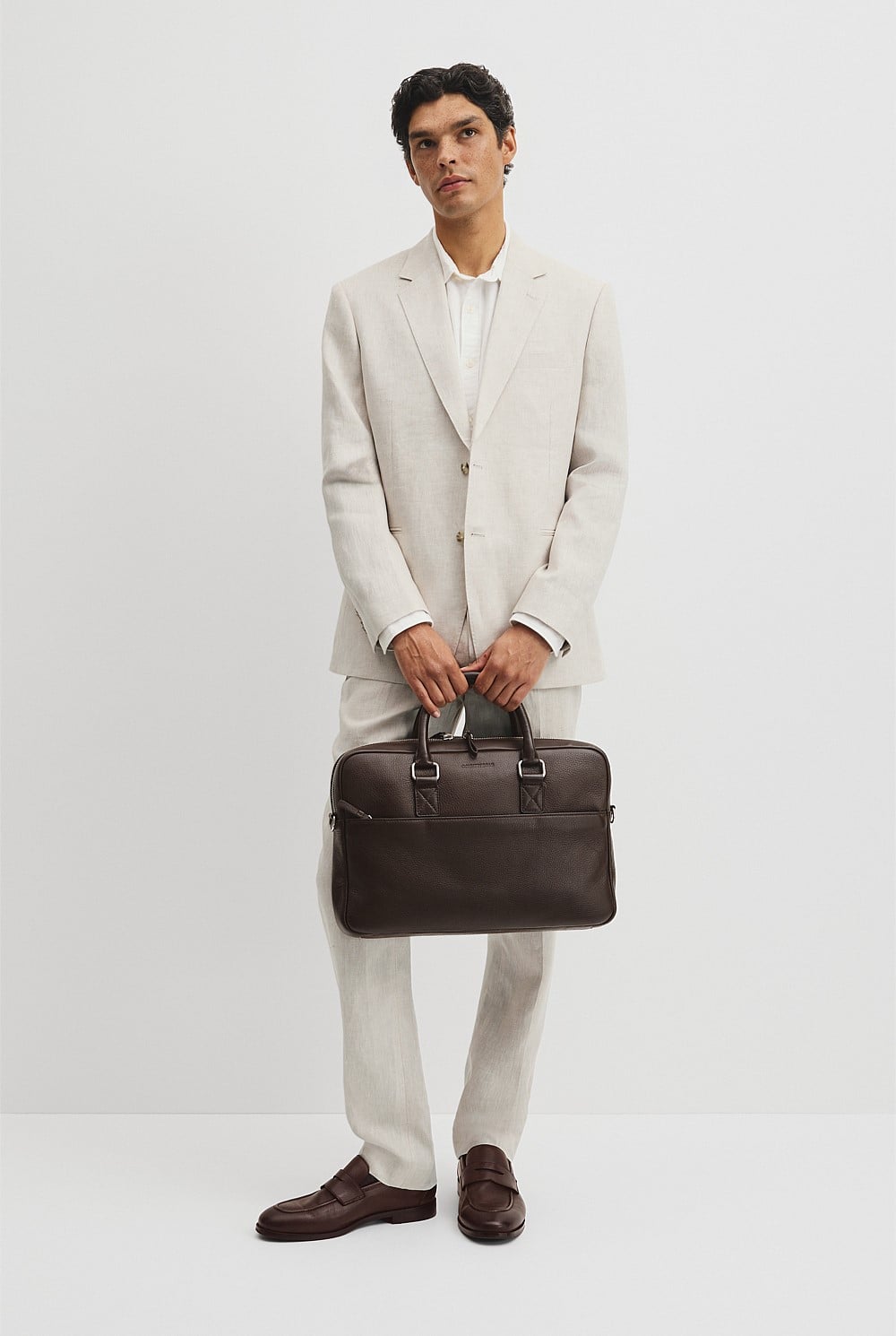 Rhys Leather Briefcase