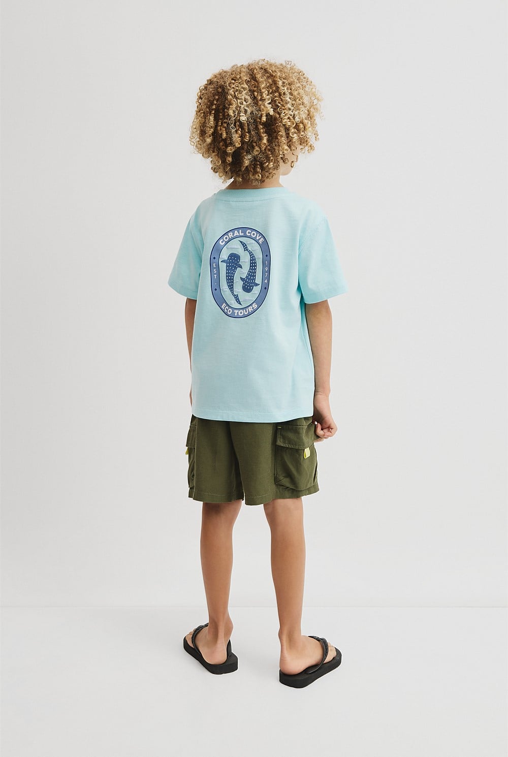 Relaxed Fit Short Sleeve Whale Shark T-Shirt