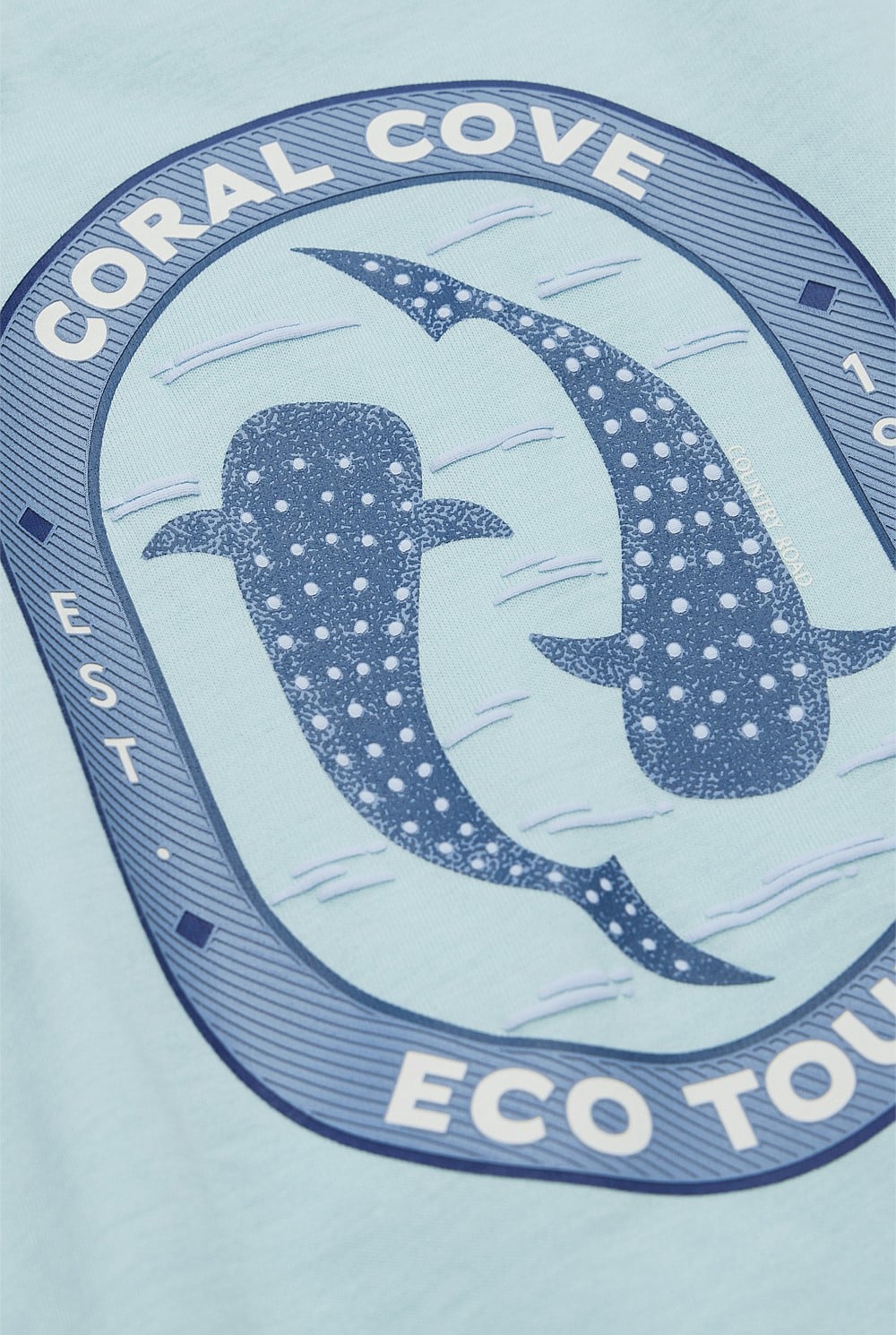 Relaxed Fit Short Sleeve Whale Shark T-Shirt