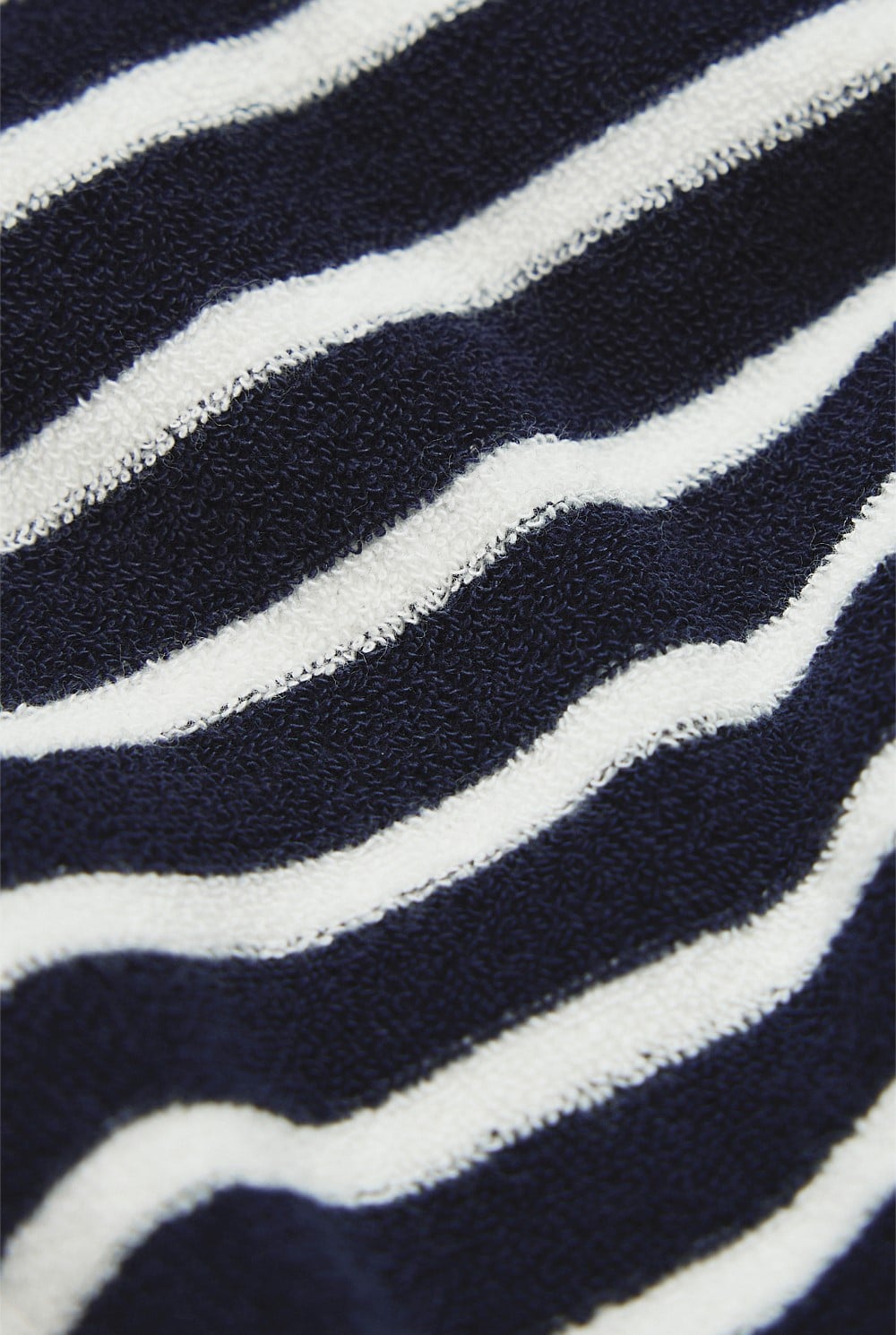 Relaxed Fit Stripe Terry Polo