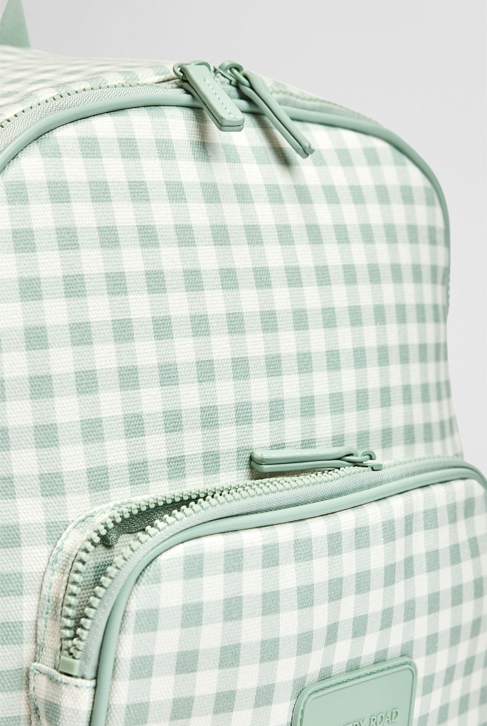 Gingham Backpack