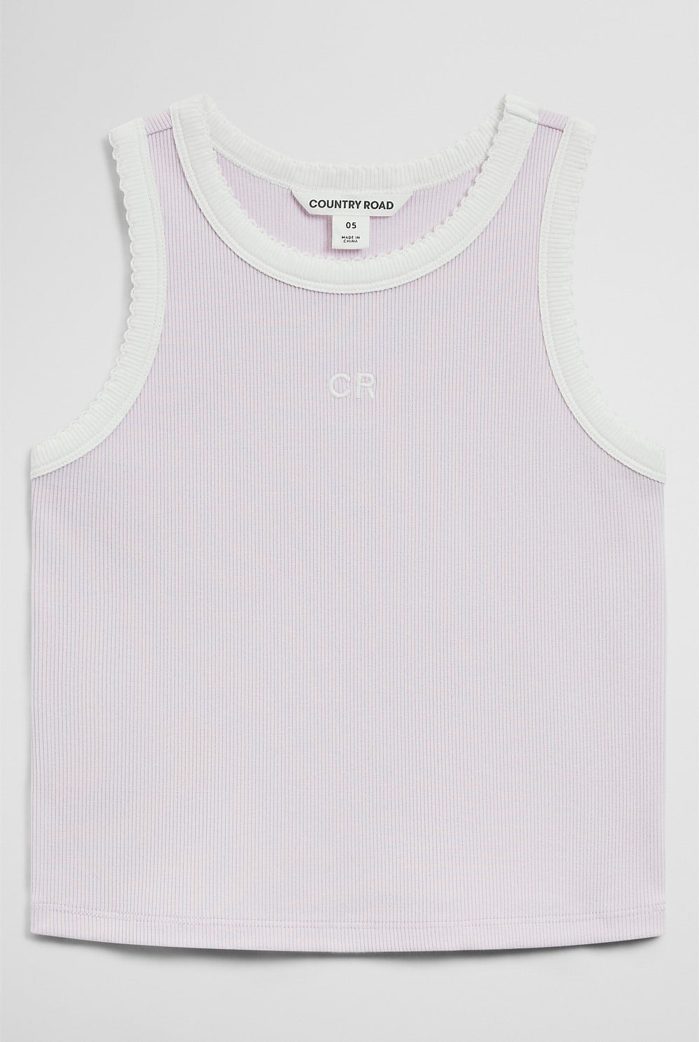 Sleeveless Ribbed Tank