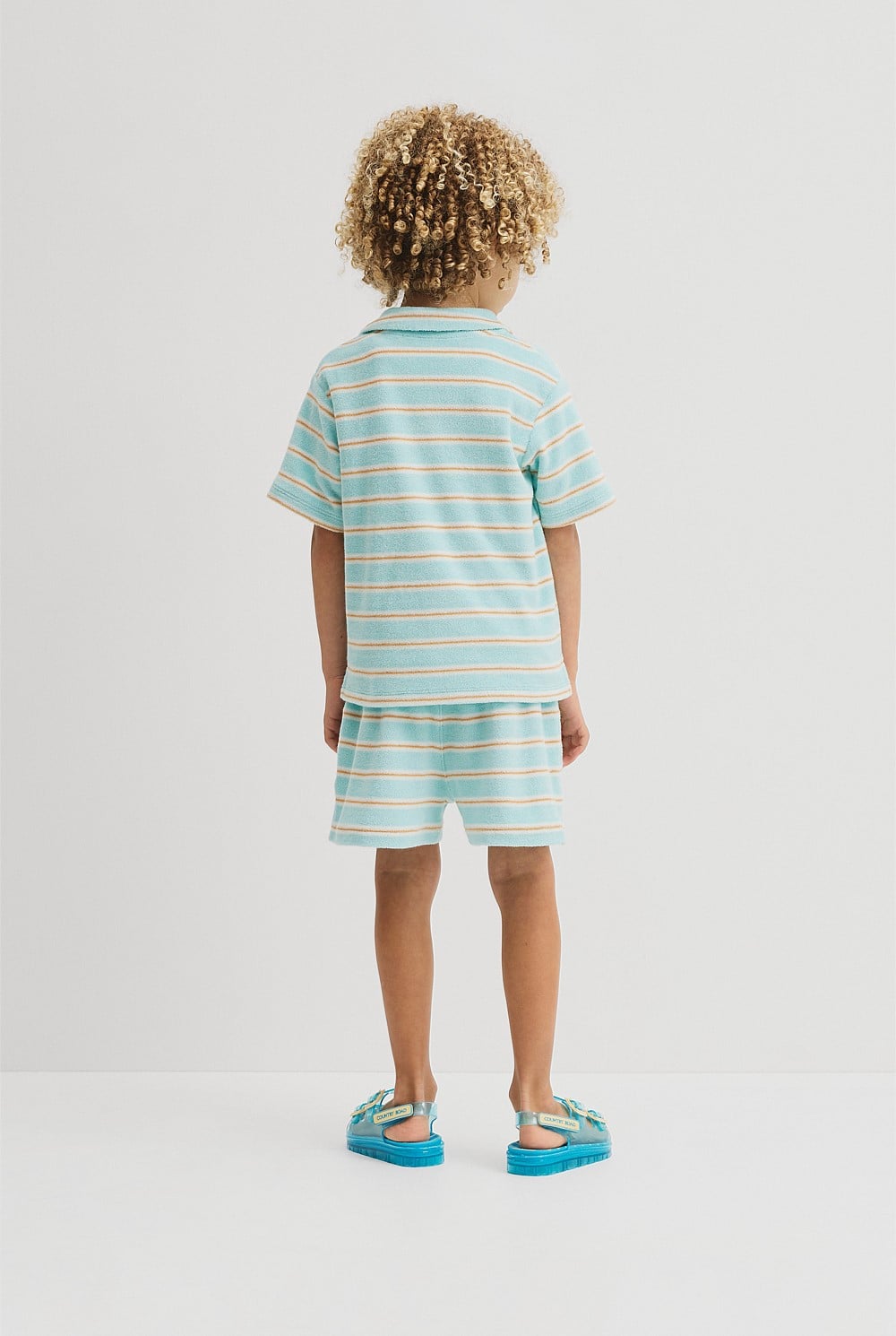 Short Sleeve Relaxed Terry Polo