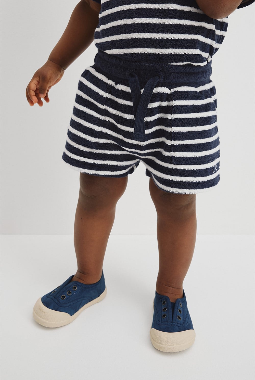 Stripe Terry Short