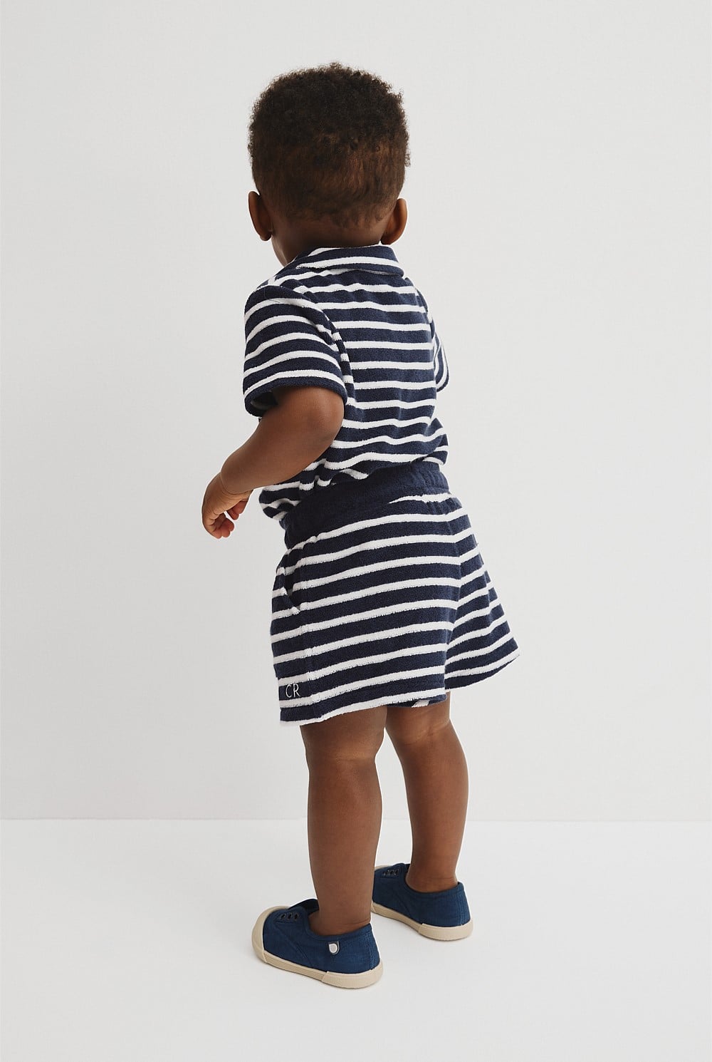Stripe Terry Short
