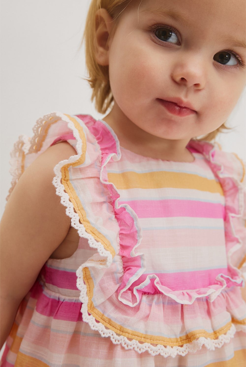 Sleeveless Print Romper Dress
