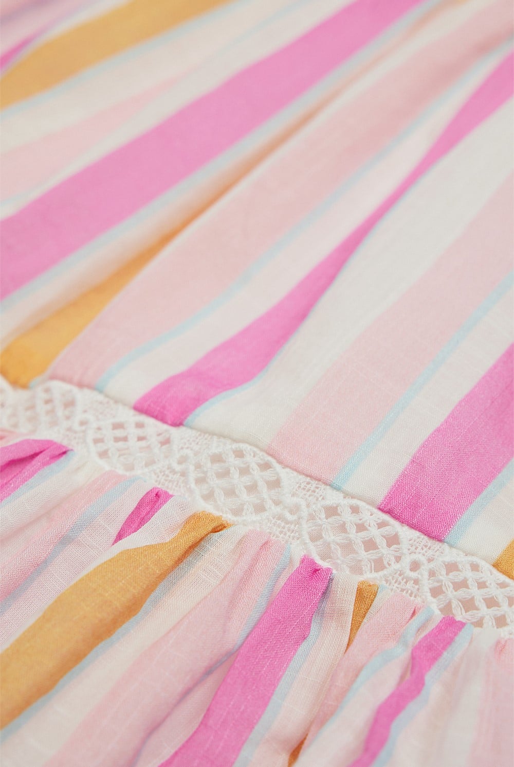 Print Ruffle Skirt