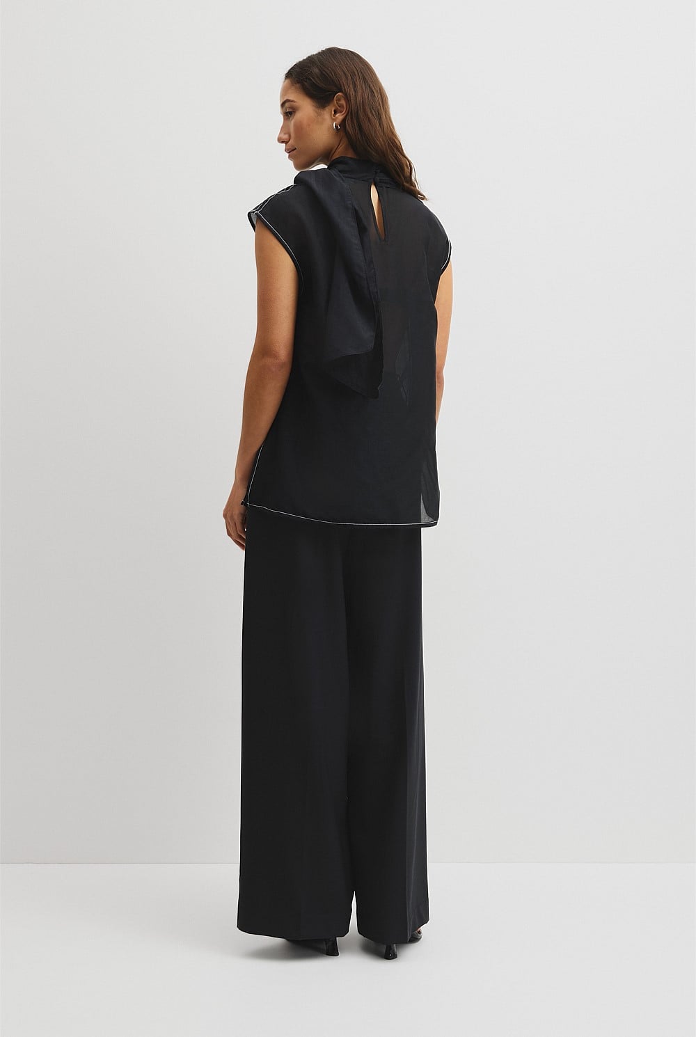 Rolled Neck Top