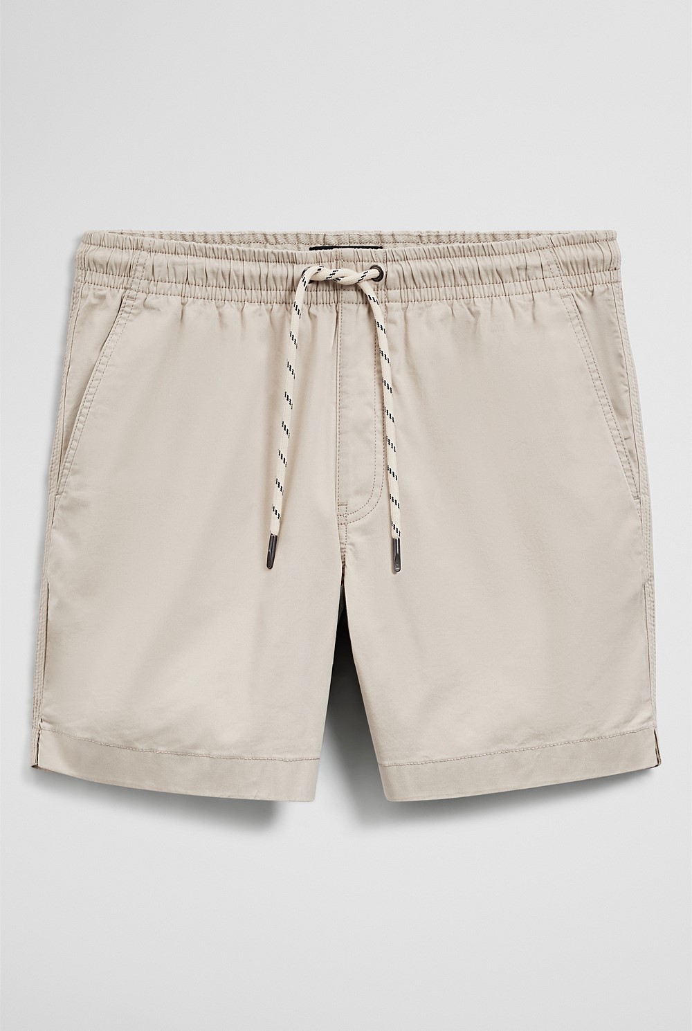Cotton Drawcord Straight Short