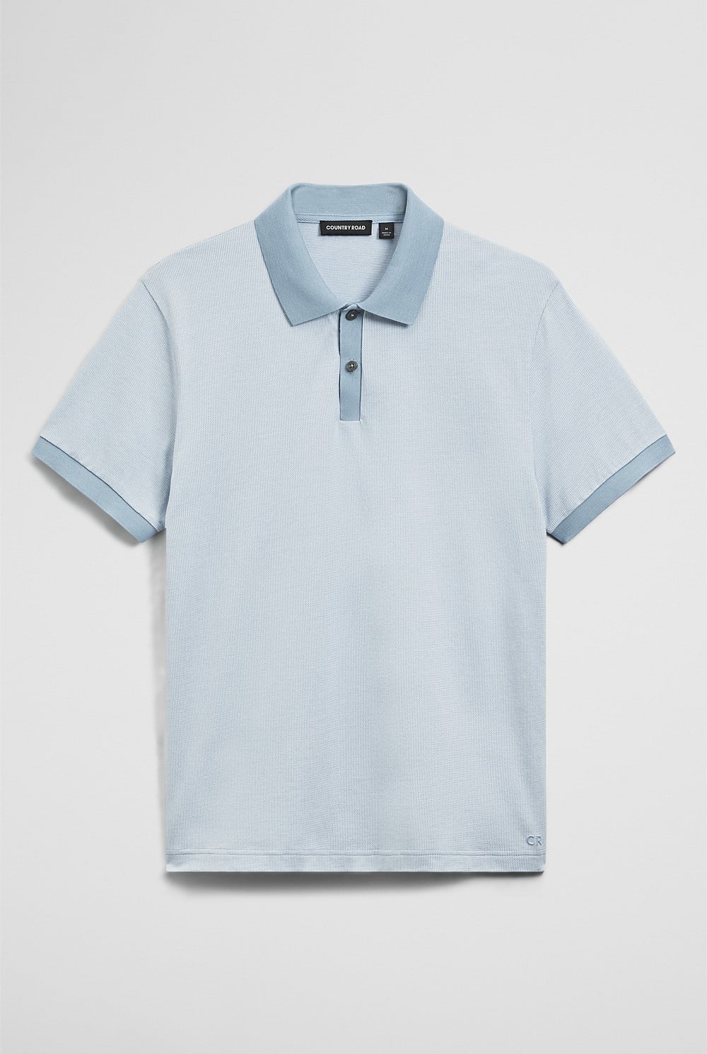 Short Sleeve Jacquard Polo