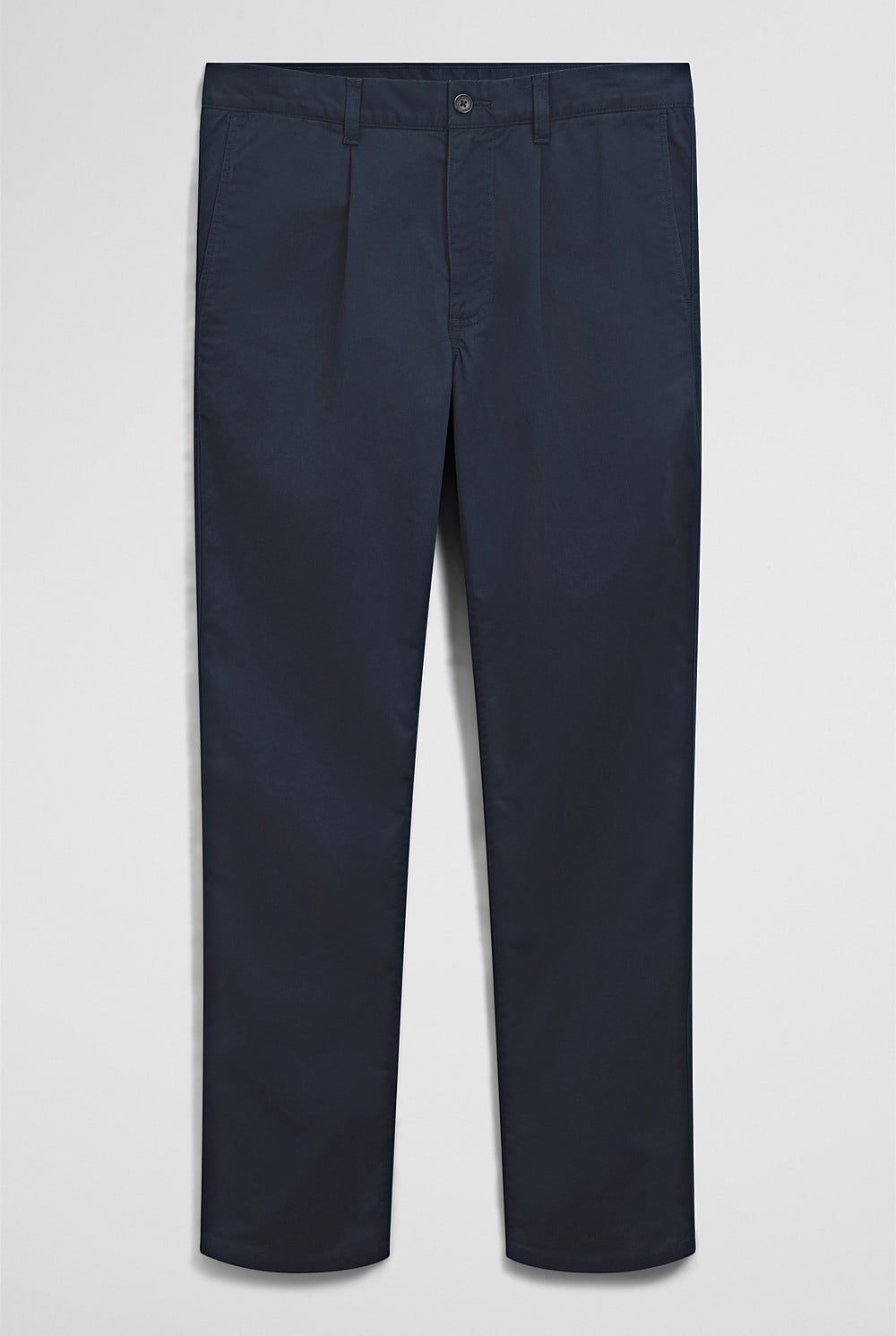 Australian Cotton Pleated Chino