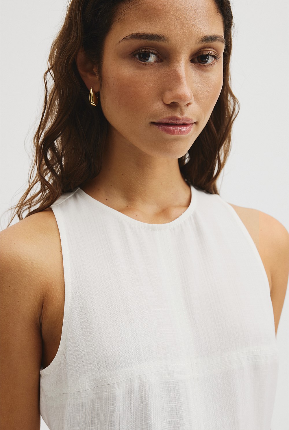 Panelled Midi Dress
