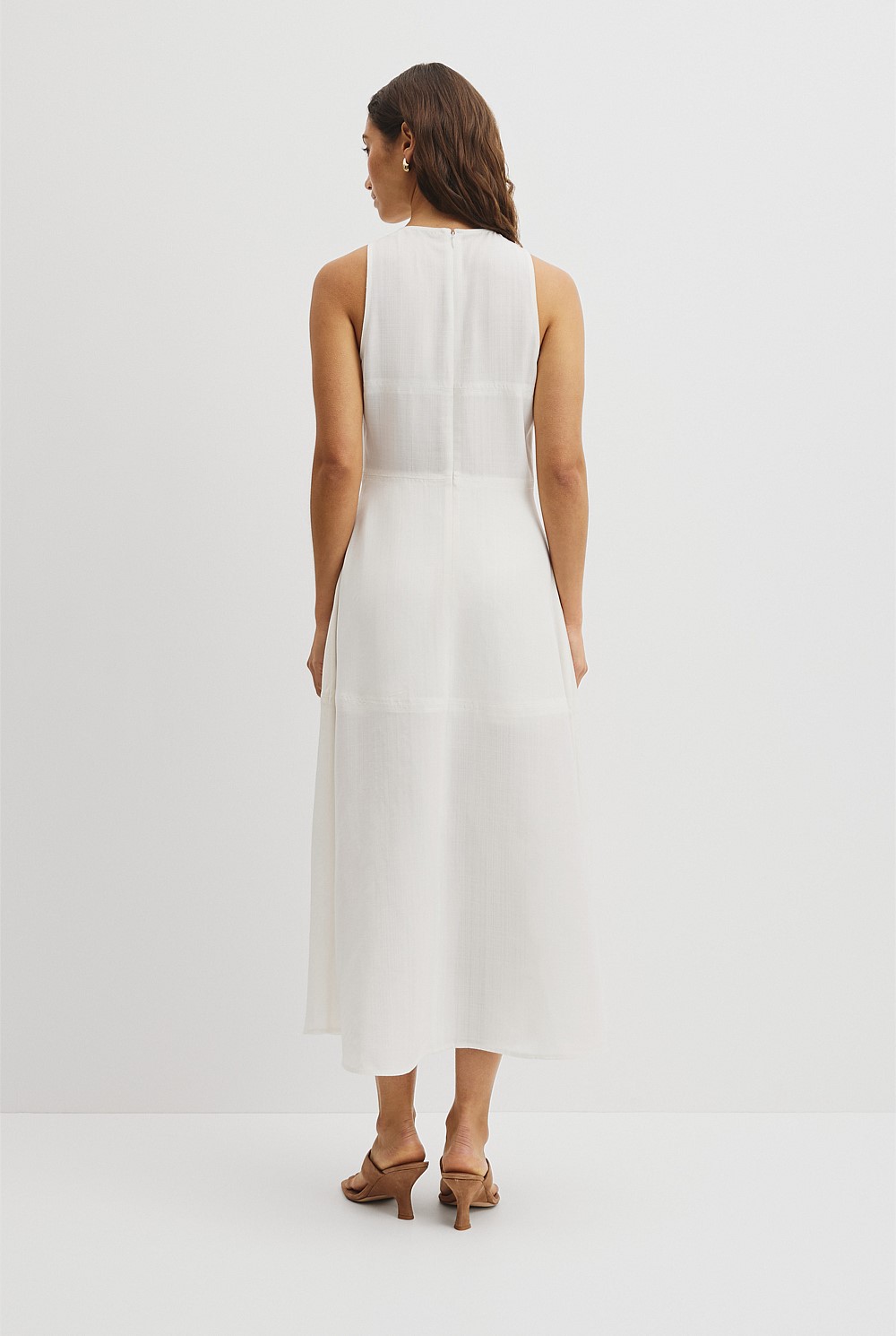 Panelled Midi Dress
