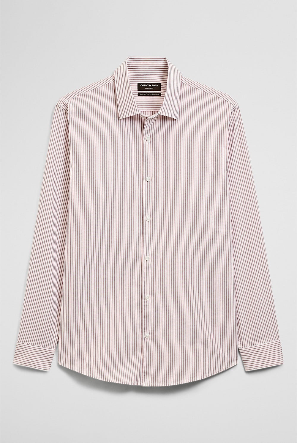 Regular Fit Cotton Stripe Shirt