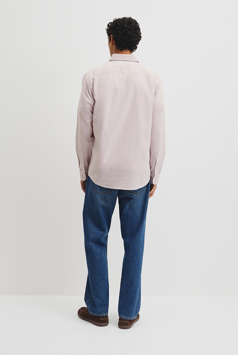 Regular Fit Cotton Stripe Shirt